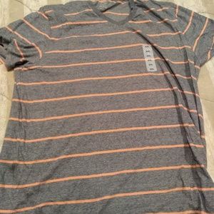 Old Navy v neck striped shirt